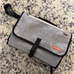 Skip Hop Gray diaper station
